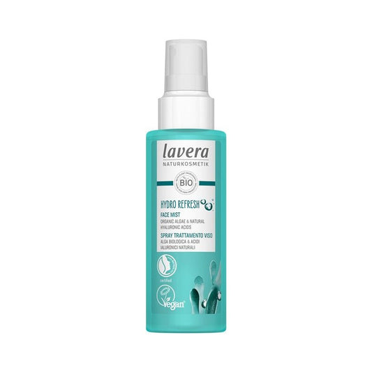 Spray refrescante Hydro Refresh alga y ácido hialurónico Lavera